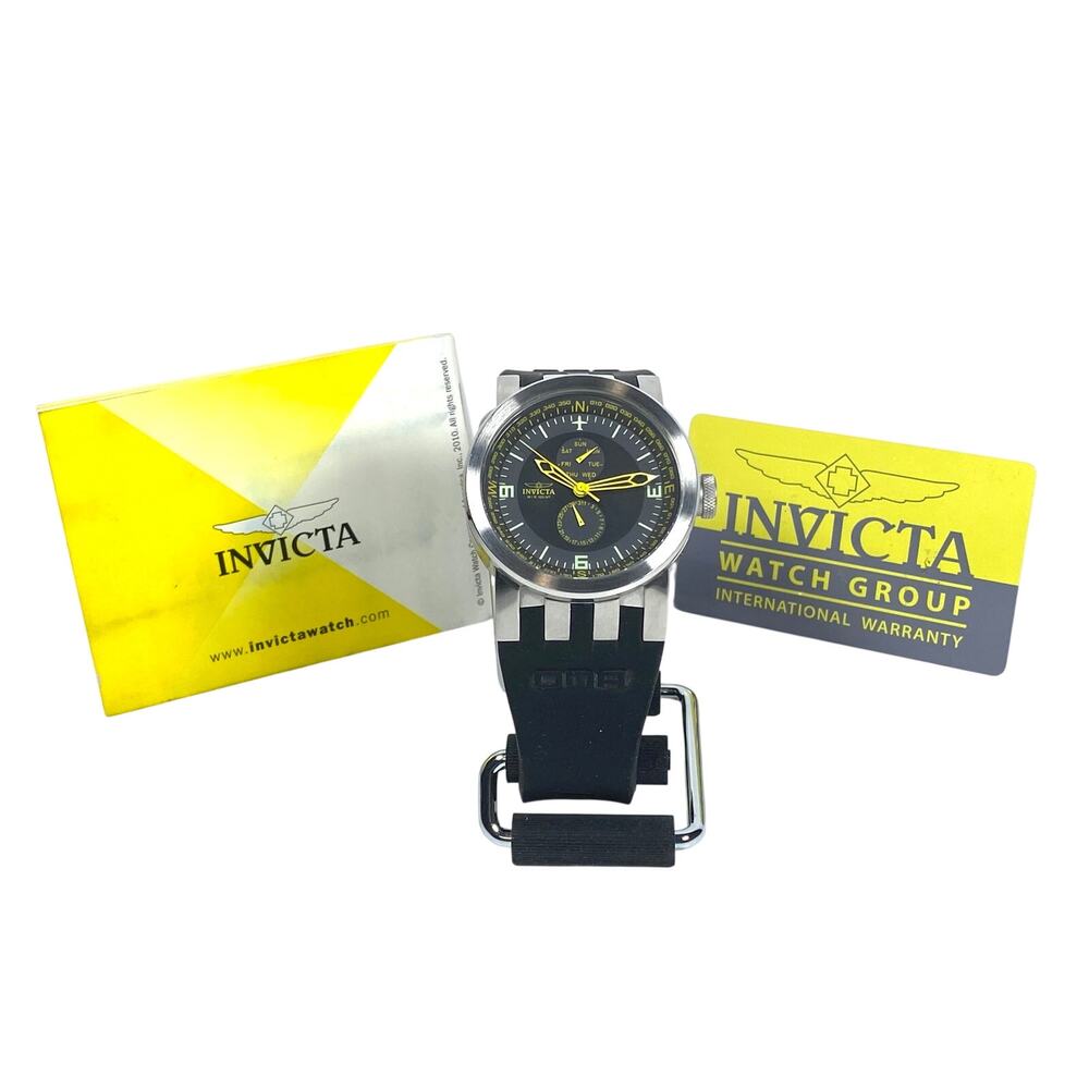 Invicta DNA Aviation Model 44225 Mens Watch 46mm WR 100m Dual Chronograph